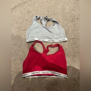 ⭐️Medium Calvin Klein Bras x 2